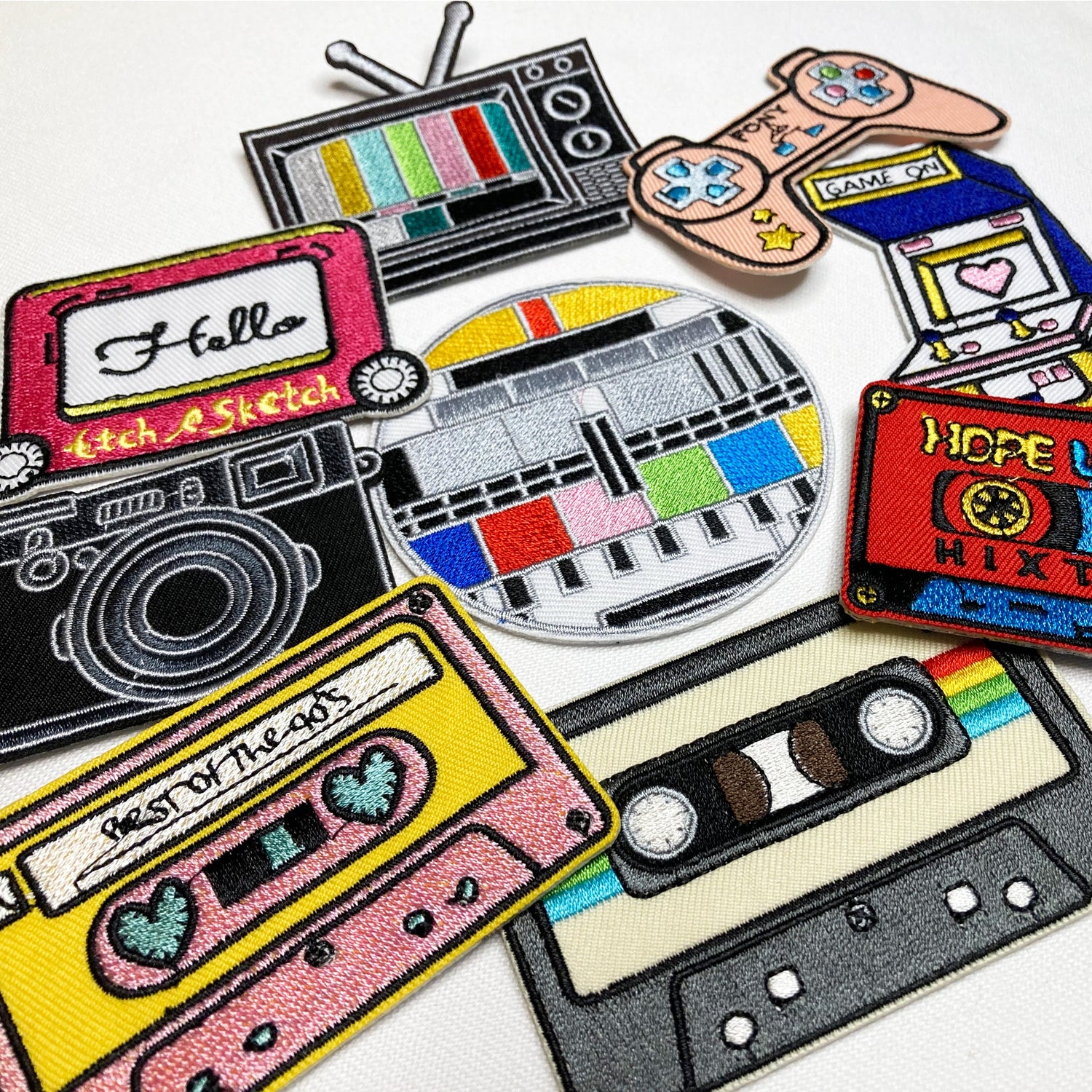 Embroidered Fabric Patches