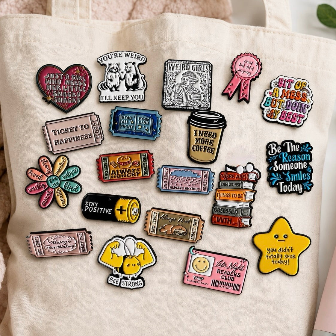Enamel Pin Badges