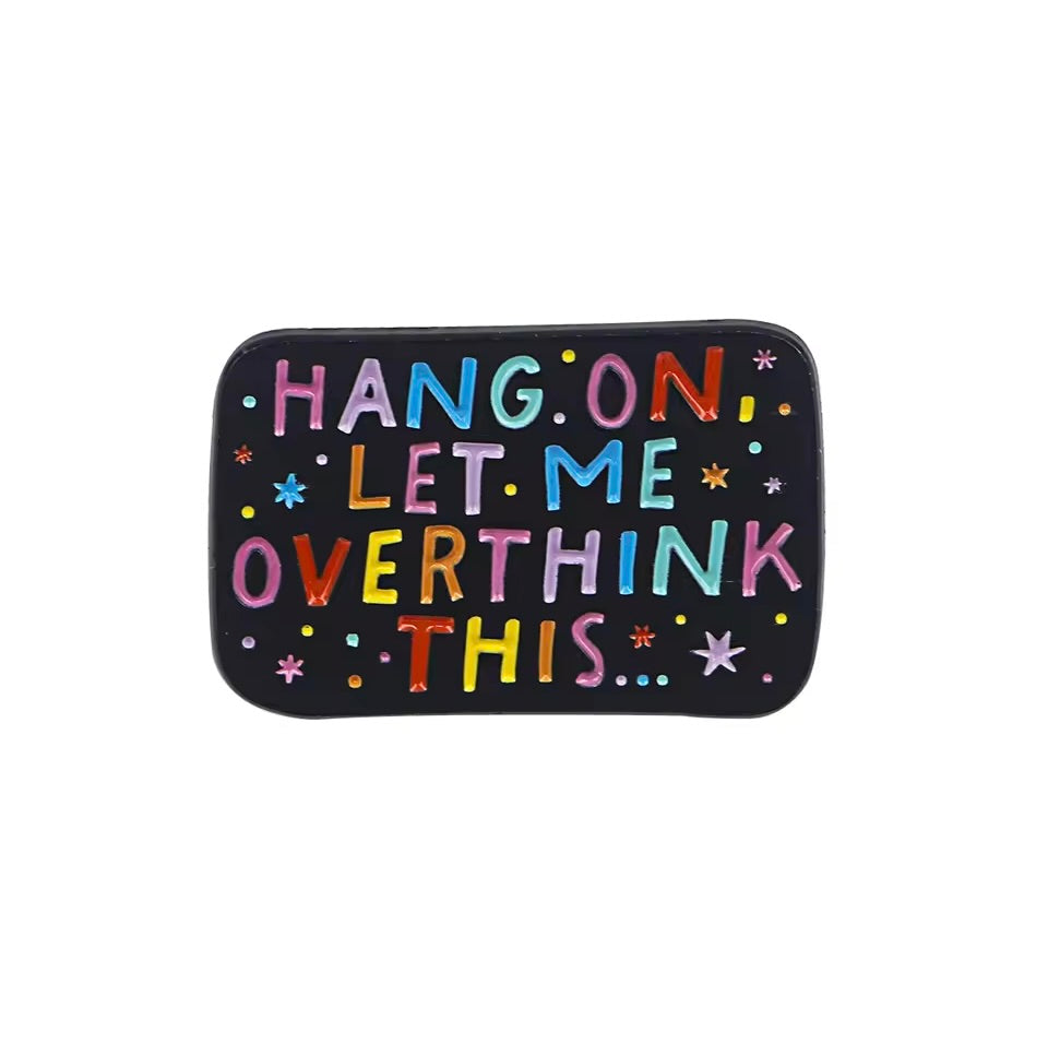 Funny Enamel Lapel Pins – Social Anxiety, Introvert & Awkward Human Collection