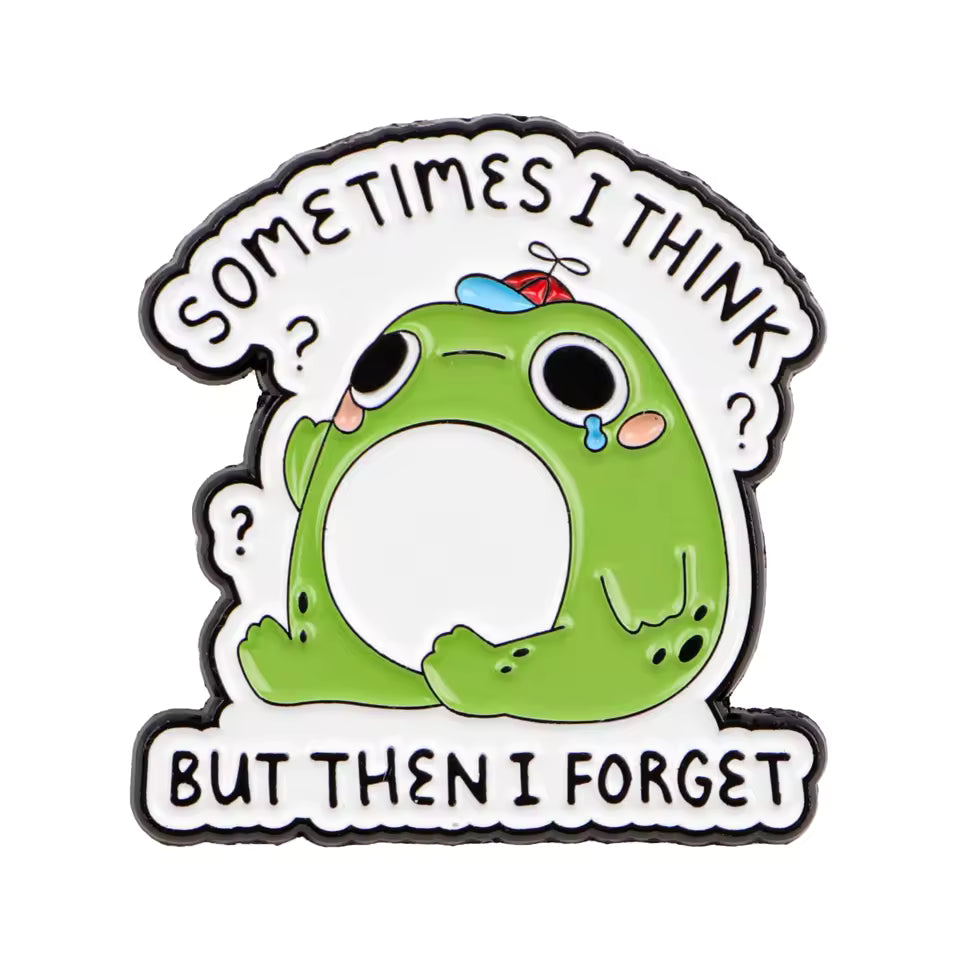 Funny Enamel Lapel Pins – Social Anxiety, Introvert & Awkward Human Collection