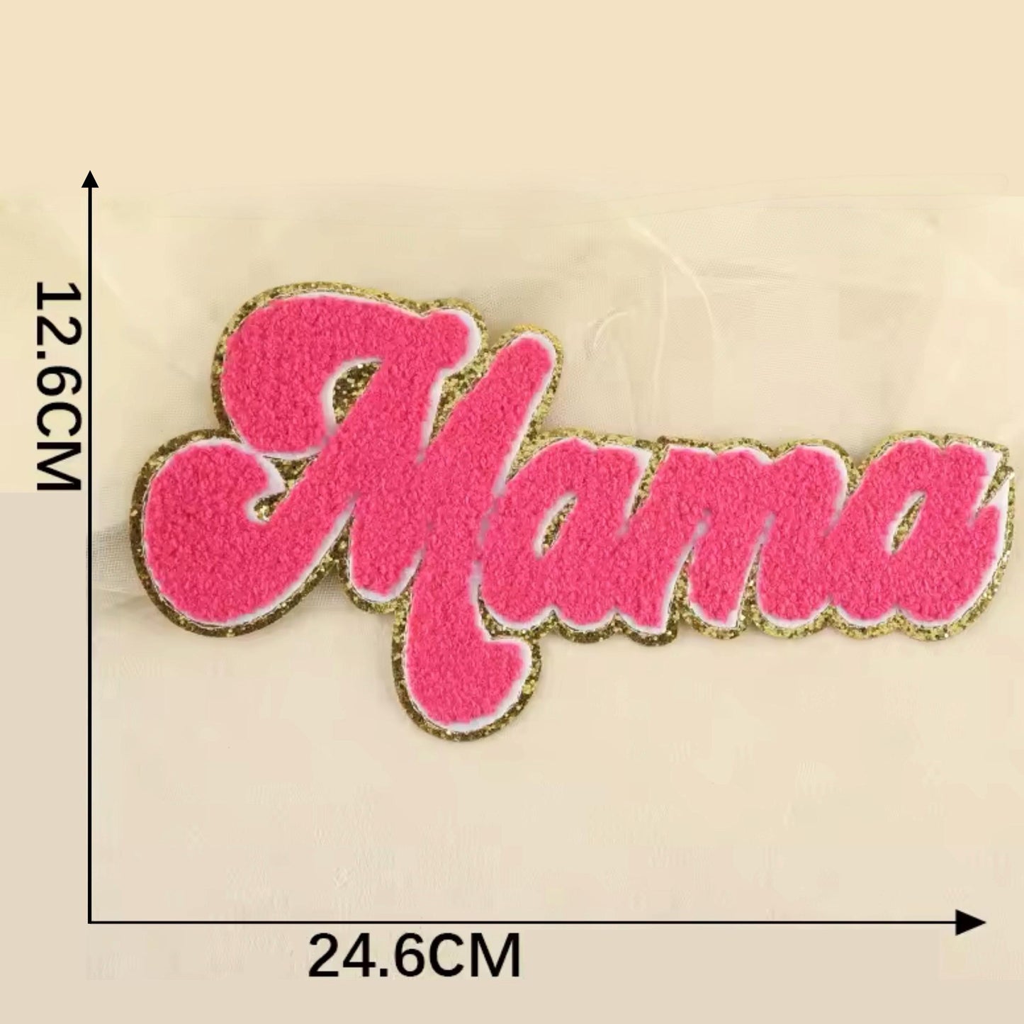 Chenille Iron On Patches: Retro Applique for Jeans, Bags, Clothes