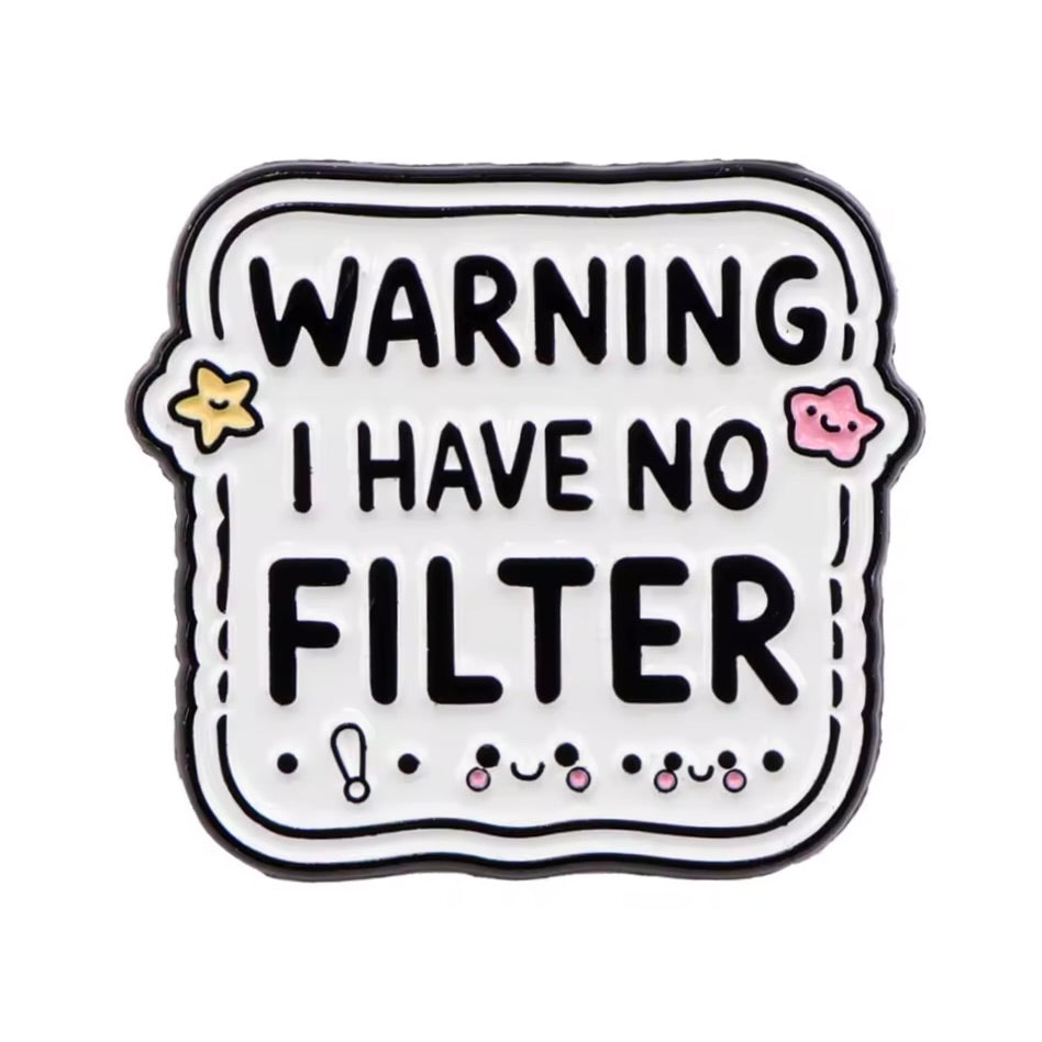 Funny Enamel Lapel Pins – Social Anxiety, Introvert & Awkward Human Collection