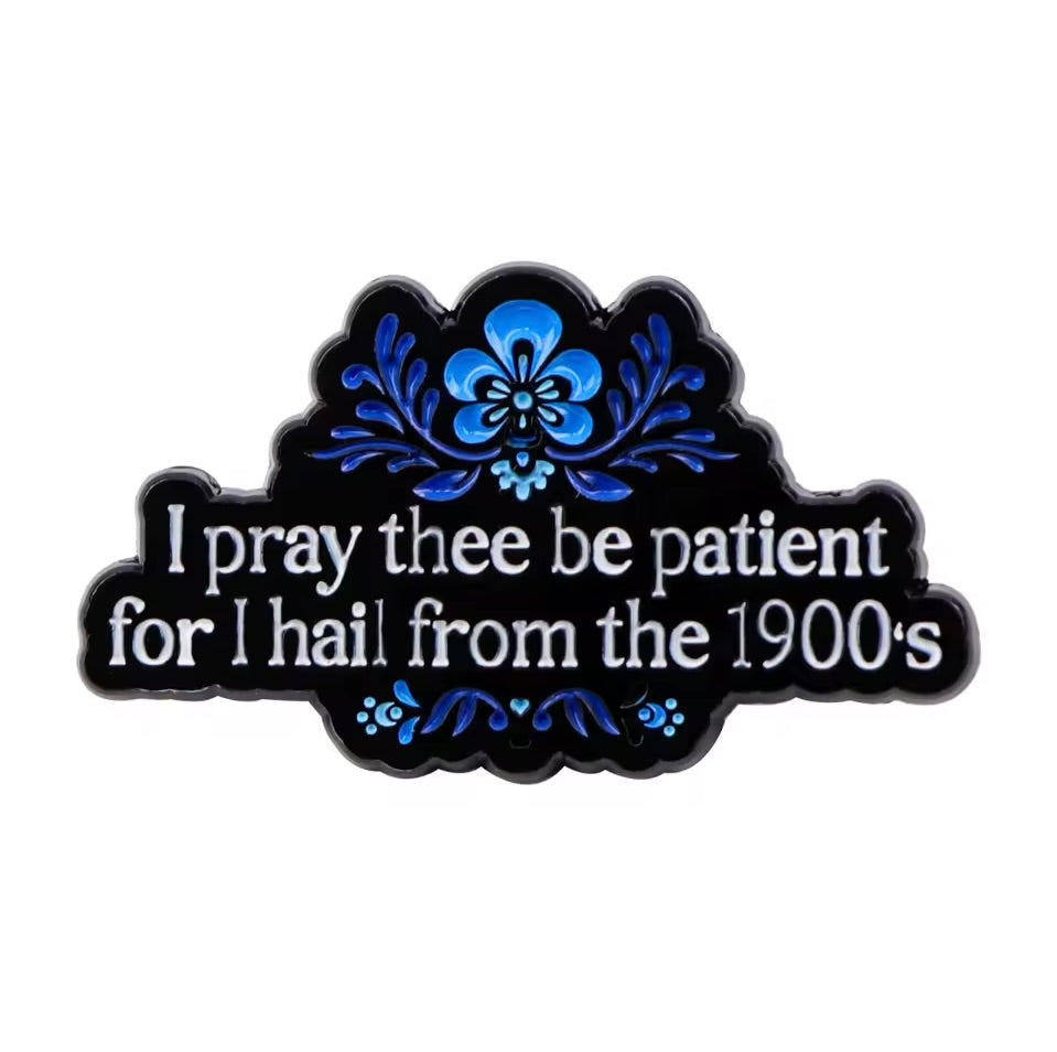 Funny Enamel Lapel Pins – Social Anxiety, Introvert & Awkward Human Collection