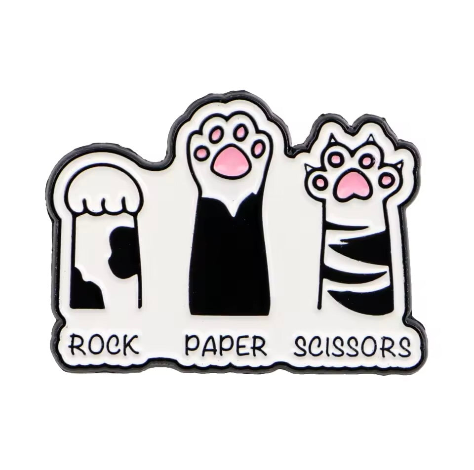 Funny Cat Enamel Lapel Pins – One Liners & Illustrations for Cat Lovers