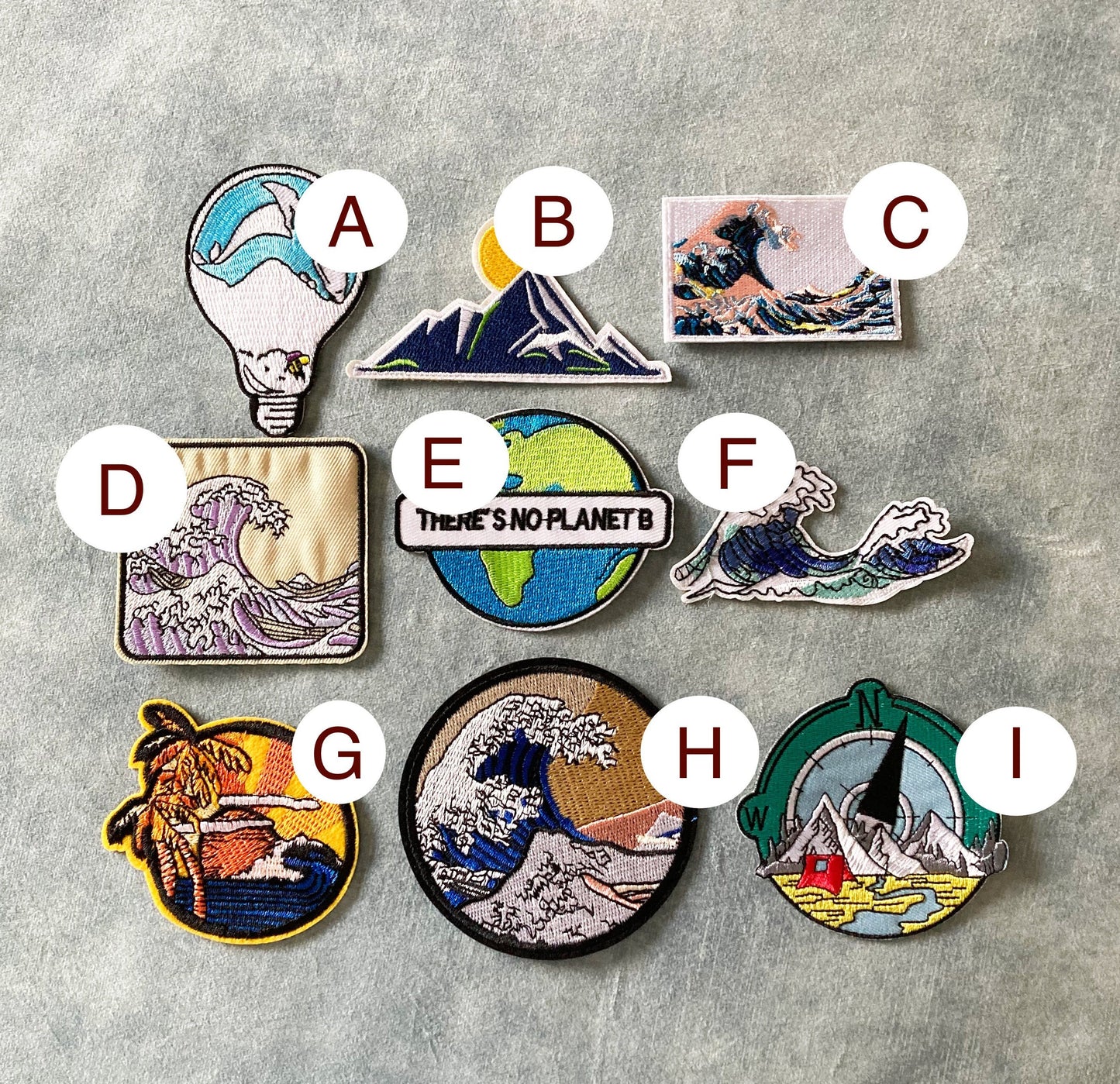 Embroidered Patches, Sew on / Iron on, Craft, Fun, Patch Badge Appliqué