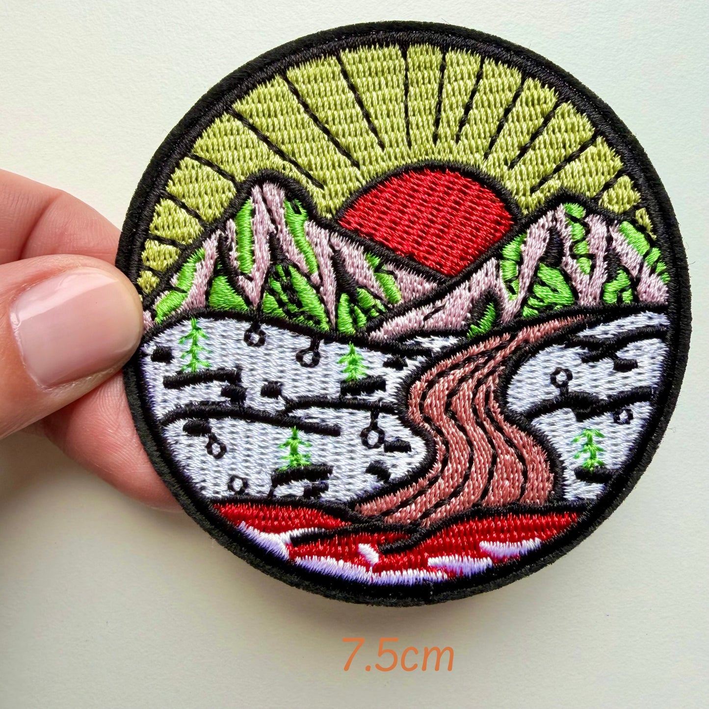 Wild & Wanderlust Embroidered Patches | Sew On / Iron On Nature Badge Appliqué
