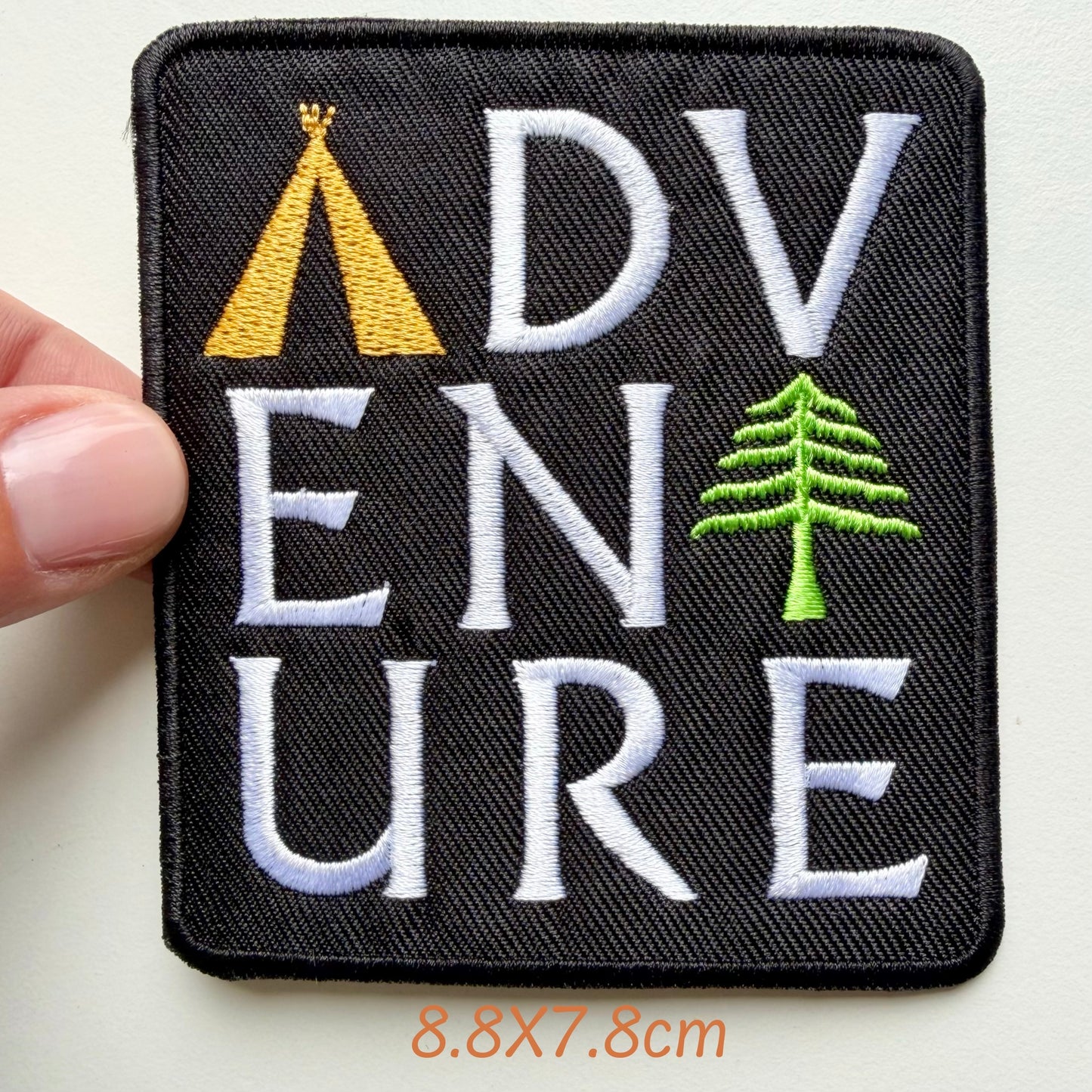 Wild & Wanderlust Embroidered Patches | Sew On / Iron On Nature Badge Appliqué