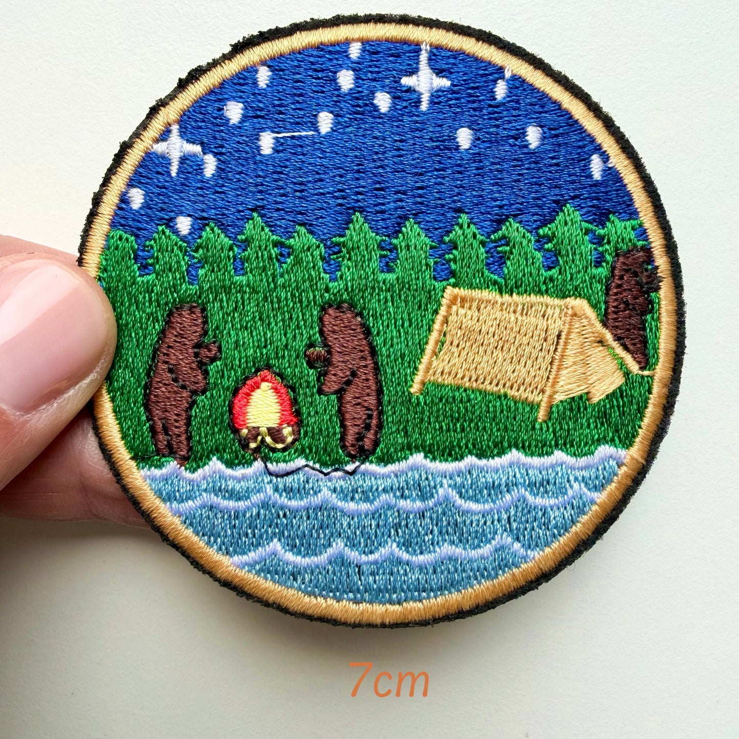 Wild & Wanderlust Embroidered Patches | Sew On / Iron On Nature Badge Appliqué