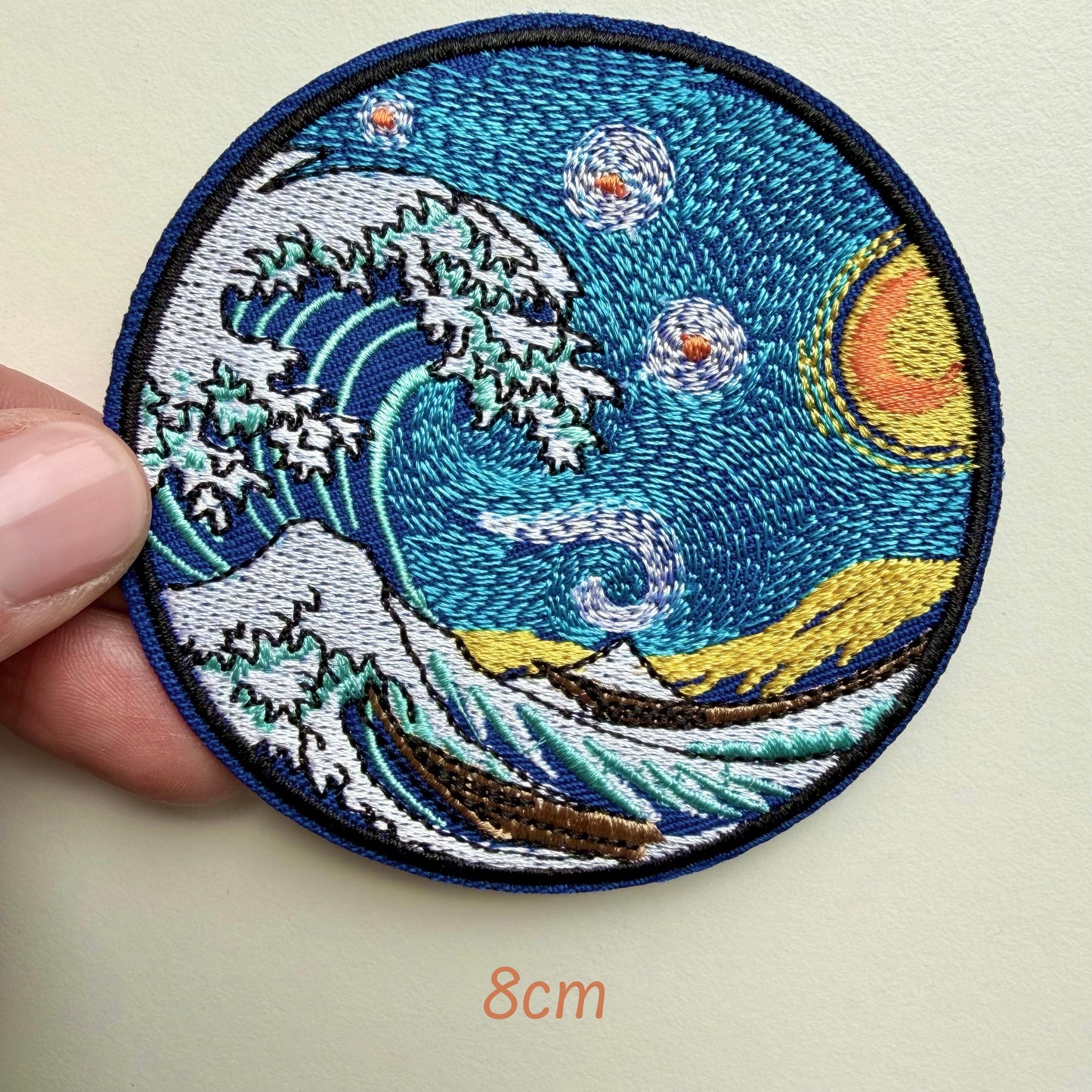 Wild & Wanderlust Embroidered Patches | Sew On / Iron On Nature Badge Appliqué