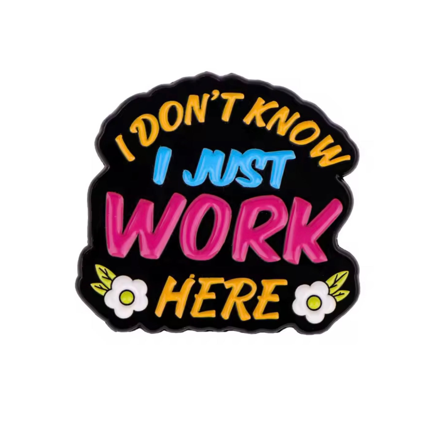 Sarcastic Enamel Lapel Pins – Procrastinators, Work Shy & Proudly Moody