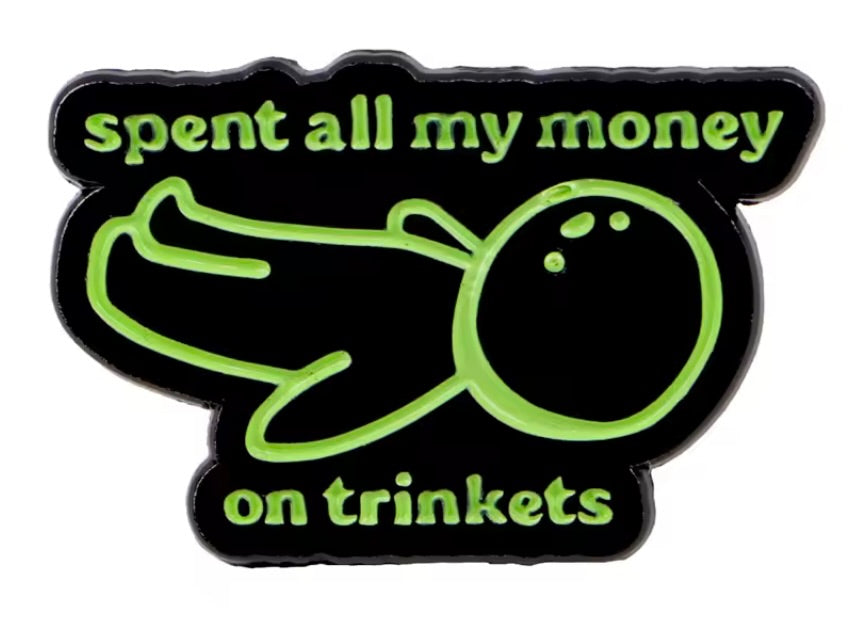 Funny Enamel Lapel Pins – Social Anxiety, Introvert & Awkward Human Collection