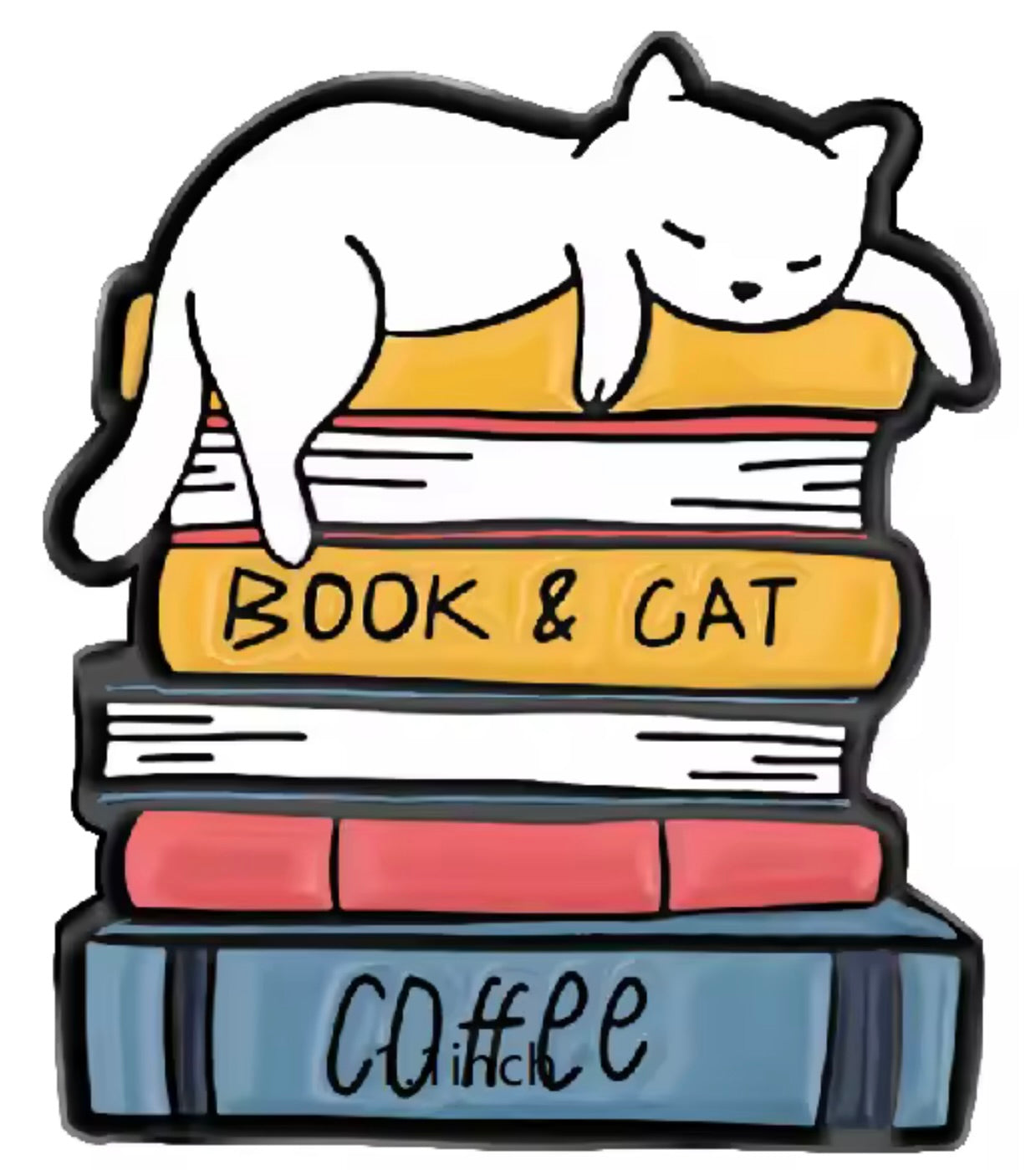 Funny Cat Enamel Lapel Pins – One Liners & Illustrations for Cat Lovers
