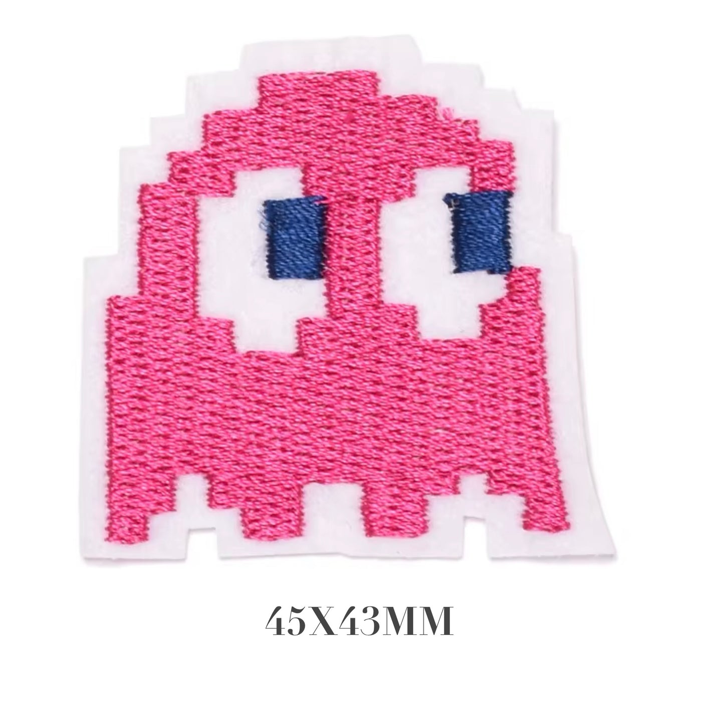 Retro Gaming Iron On Embroidered Patches