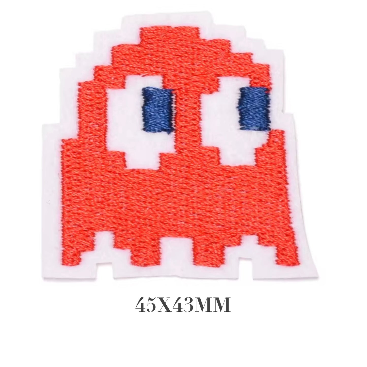 Retro Gaming Iron On Embroidered Patches
