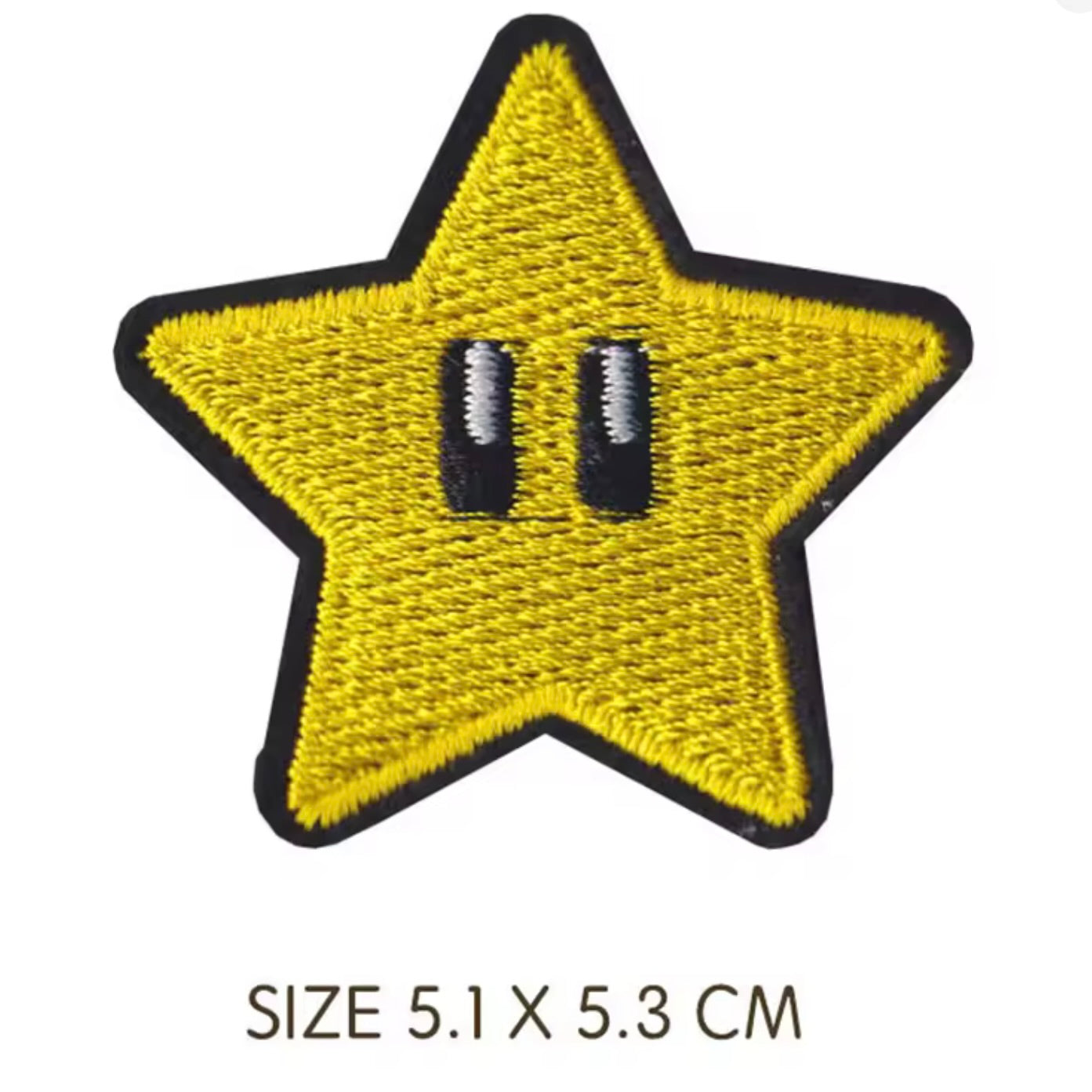 Retro Gaming Iron On Embroidered Patches