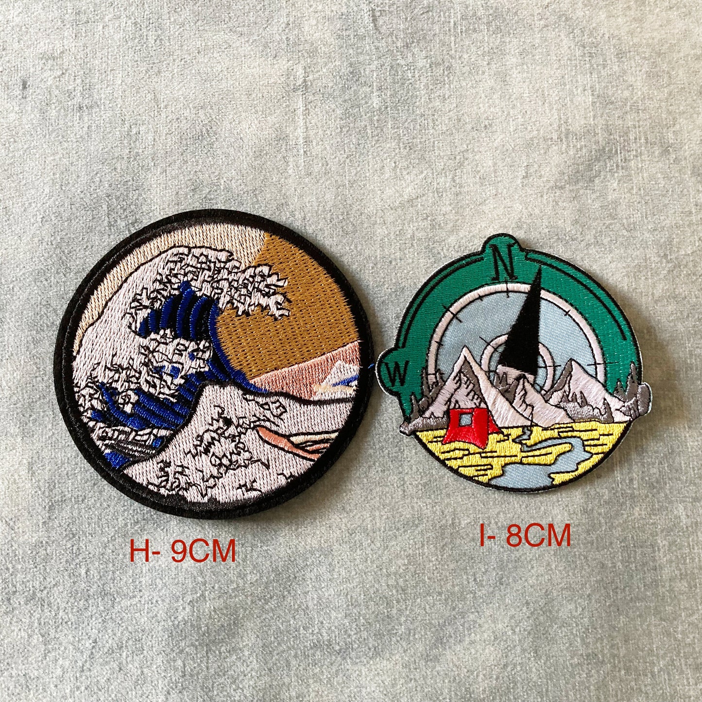 Embroidered Patches, Sew on / Iron on, Craft, Fun, Patch Badge Appliqué