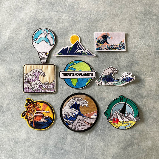 Embroidered Patches, Sew on / Iron on, Craft, Fun, Patch Badge Appliqué