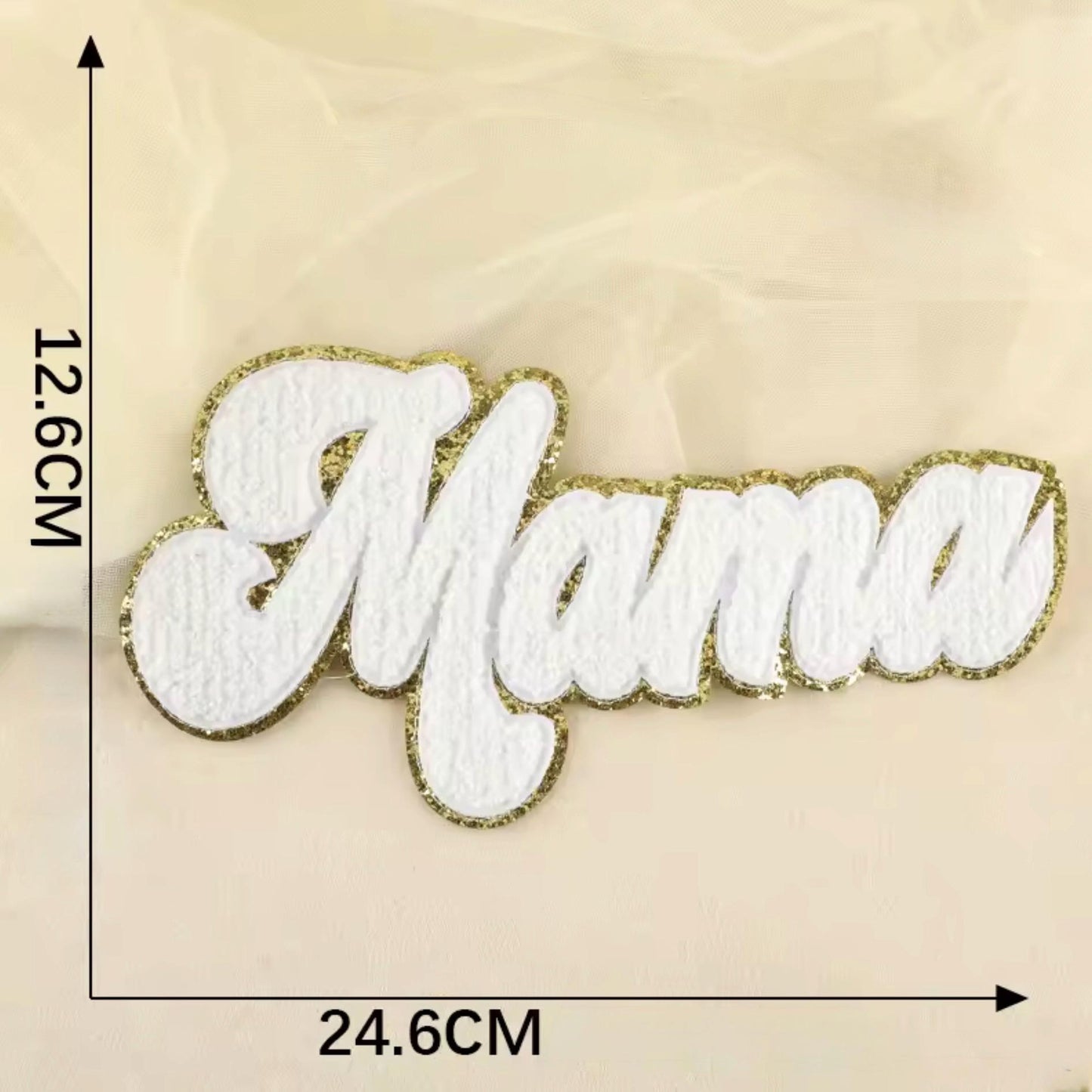 Chenille Iron On Patches: Retro Applique for Jeans, Bags, Clothes